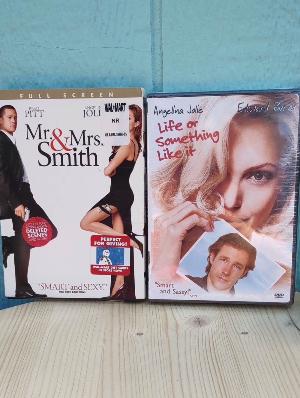 Mr And Mrs Smith And Life Or Something Like It Dvds Angelina Jolie Collection